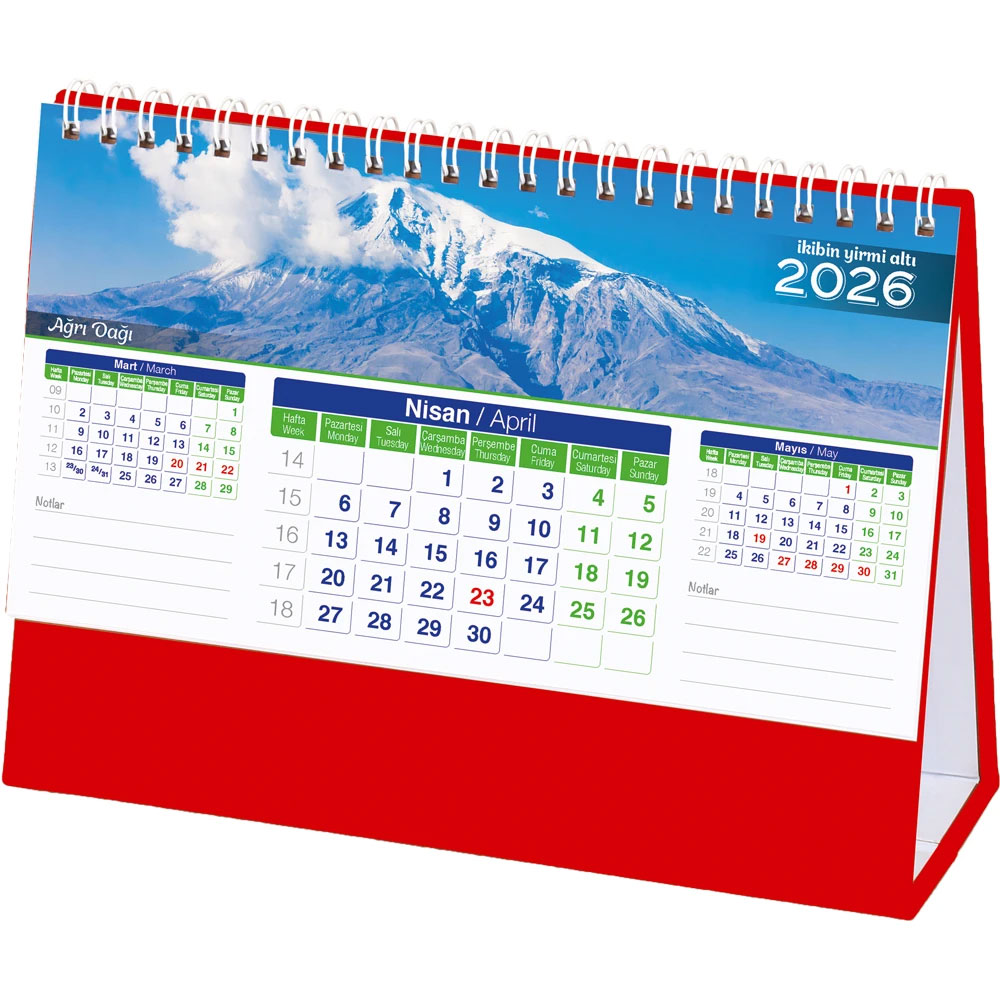 AMT-01-TK Manzara Masa Takvimi